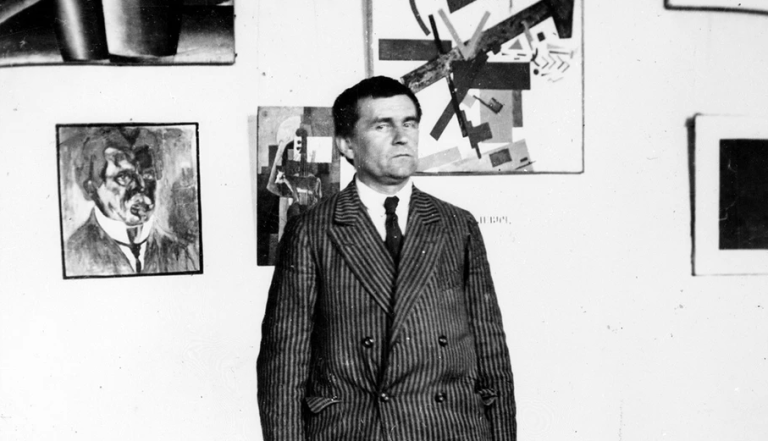 Казимир Малевич, художник-авангардист.